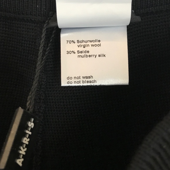 AKRIS KNIT LEGGINGS WOOL/SILK NWT - Picture 7 of 13